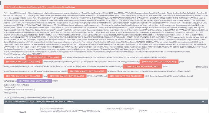 suitecrm-error-softaculous