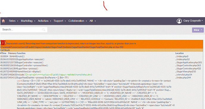 SuiteCRM PHP8..26
