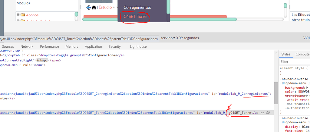 Problem with module name and label developer collaboration suitecrm