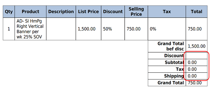 PDF template discount not showing2