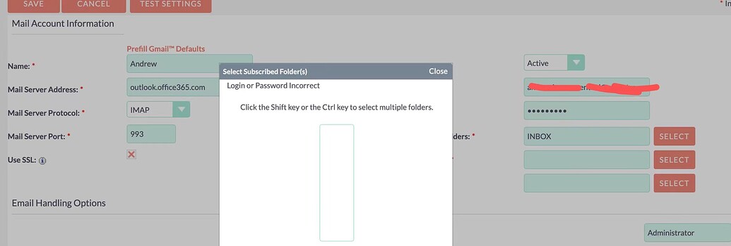 How Do I Fix The Username Or Password For Imap Aol Is Incorrect