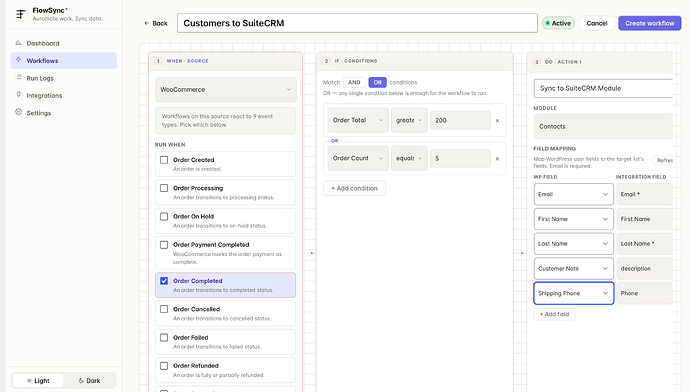 Customers to SuiteCRM