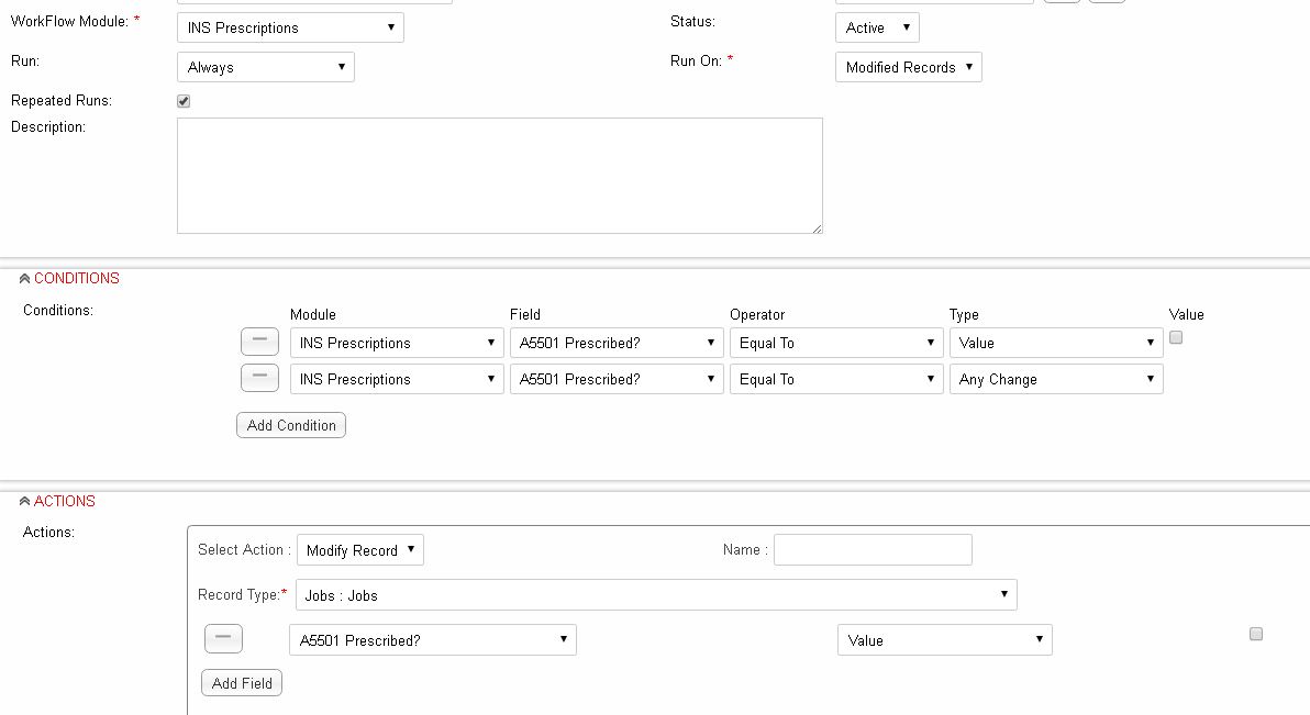 Workflow involving Check Box does not work SuiteCRM General